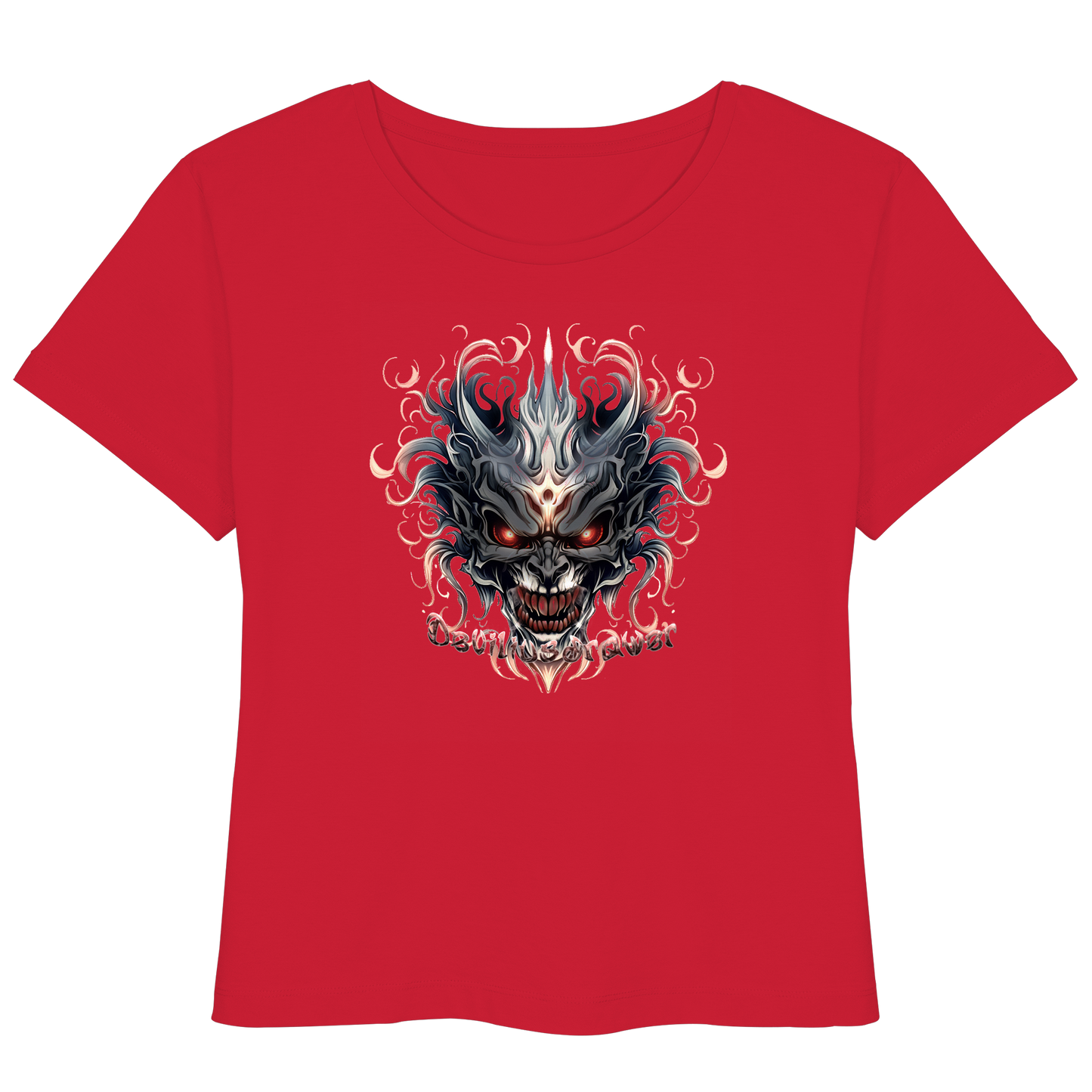 Deviliusdrawer Demon Mask - Womens Organic Lightweight T-Shirt