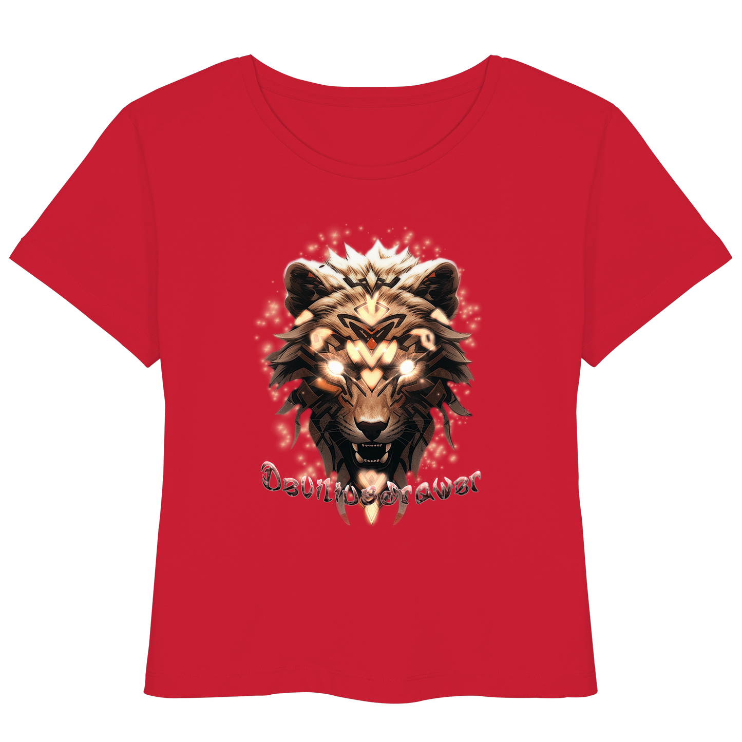 Deviliusdrawer Gold Weartiger - Womens Organic Lightweight T-Shirt