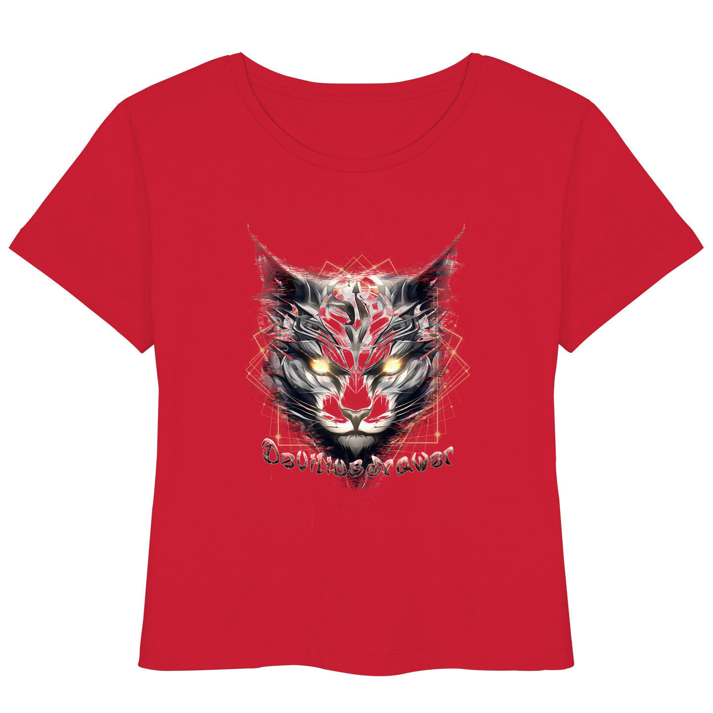 Deviliusdrawer Magician Cat - Womens Organic Lightweight T-Shirt