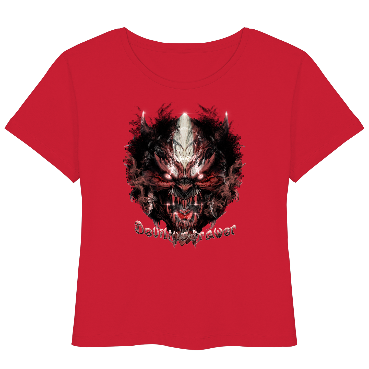Deviliusdrawer Bloody Demon Vampire - Womens Organic Lightweight T-Shirt