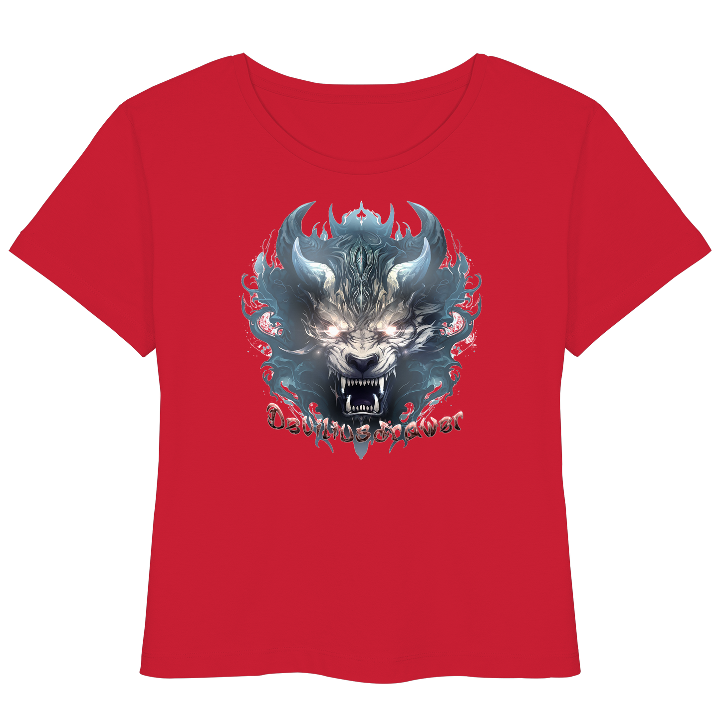 Deviliusdrawer Water Horn Tiger - Womens Organic Lightweight T-Shirt