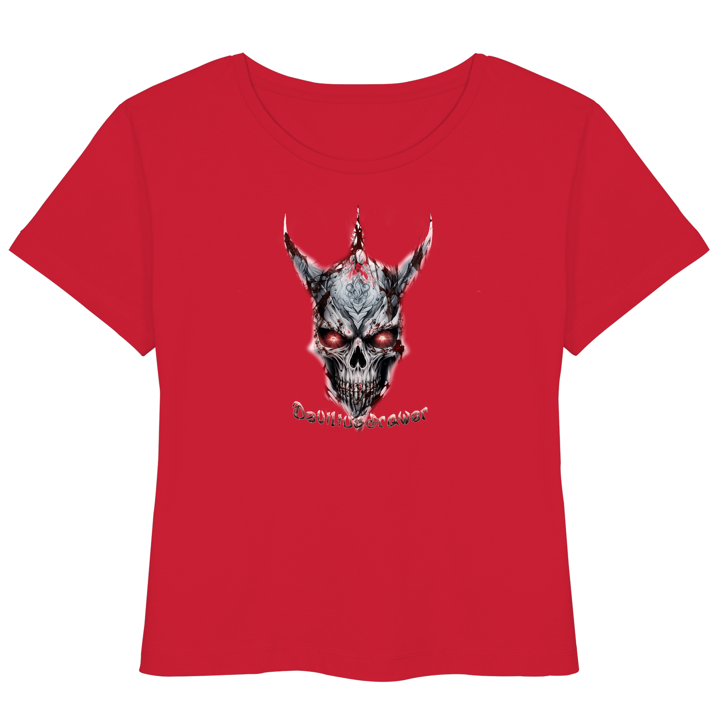 Deviliusdrawer Bloody Skeleton - Womens Organic Lightweight T-Shirt
