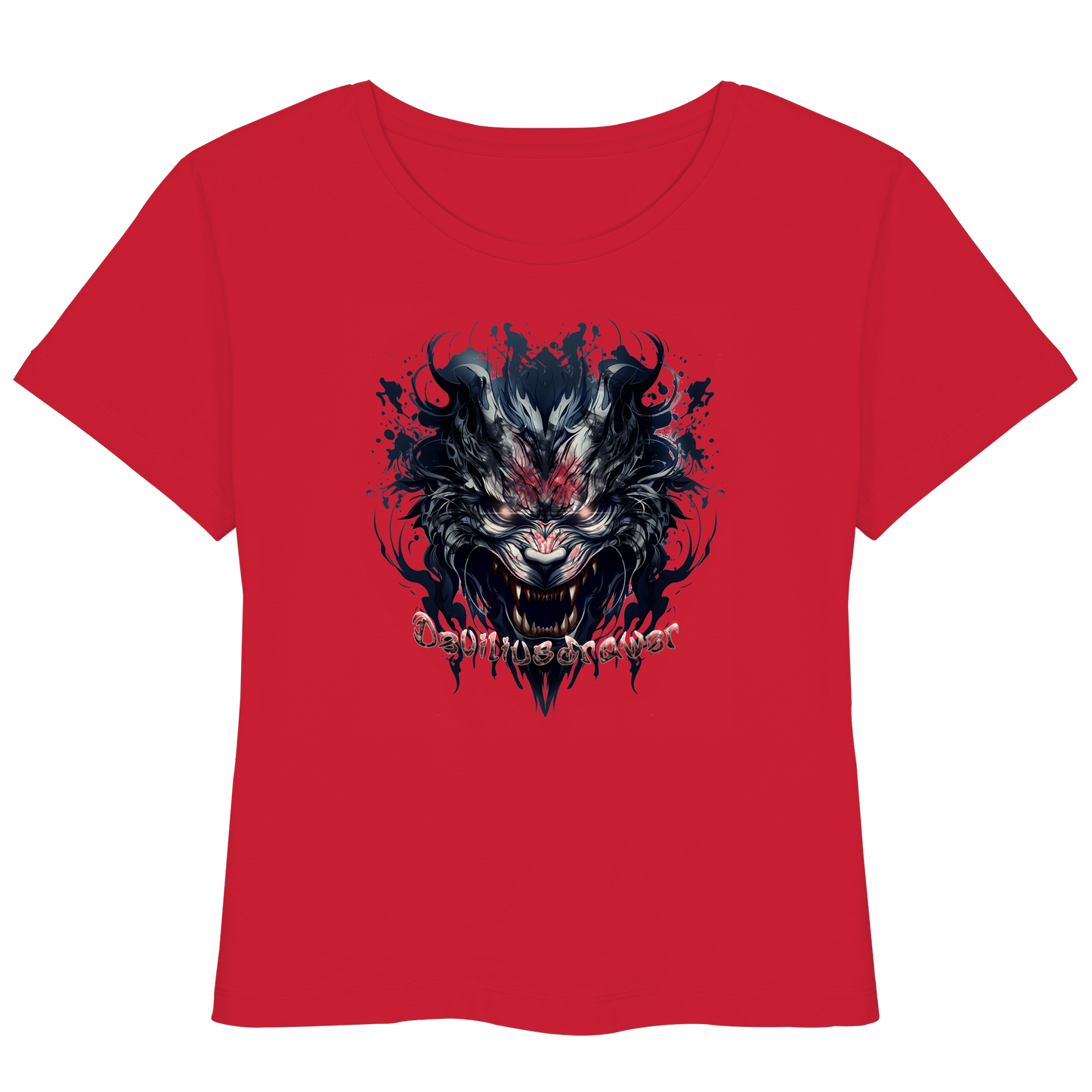 Deviliusdrawer Cruel Wolf - Womens Organic Lightweight T-Shirt