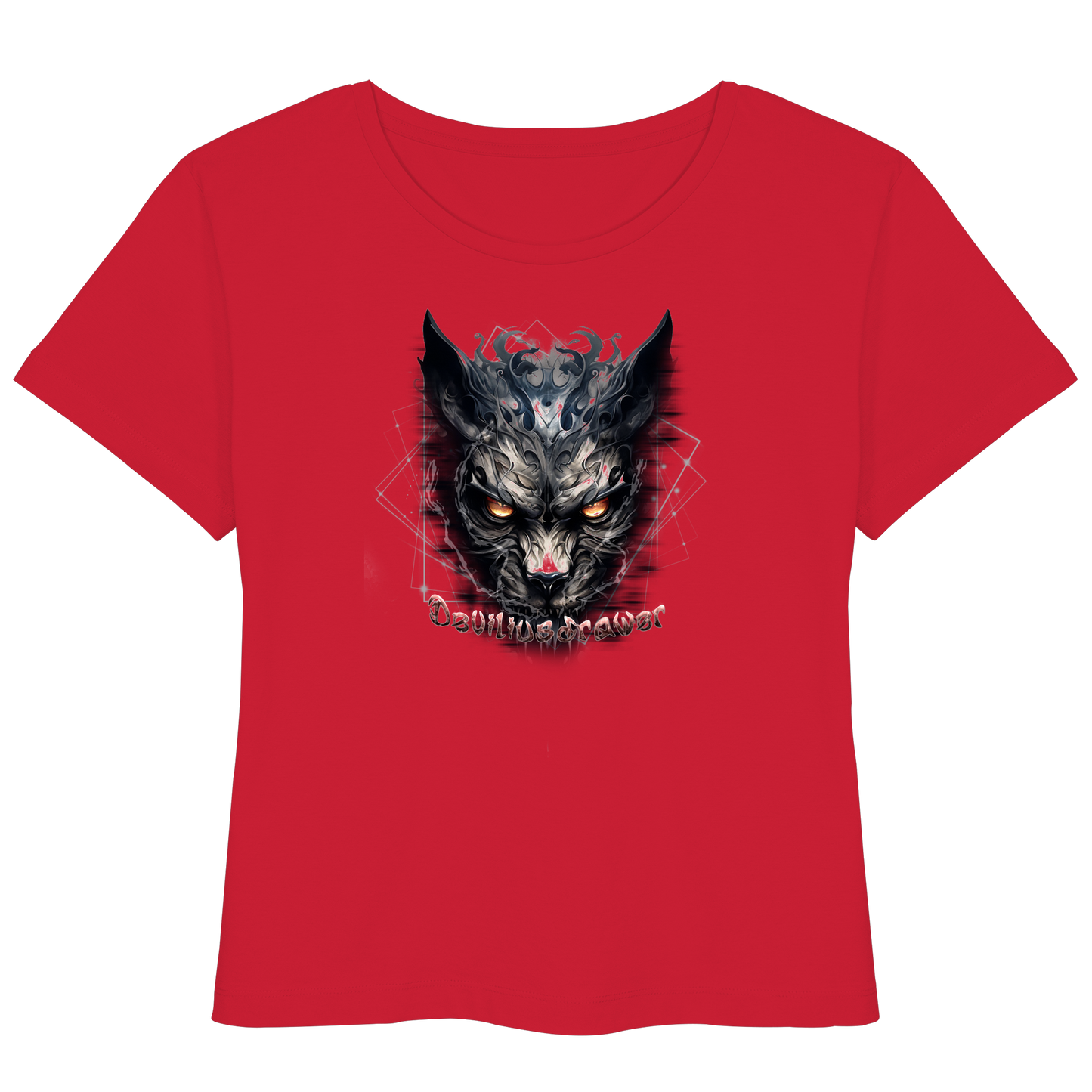 Deviliusdrawer Dark Wearwolf - Womens Organic Lightweight T-Shirt