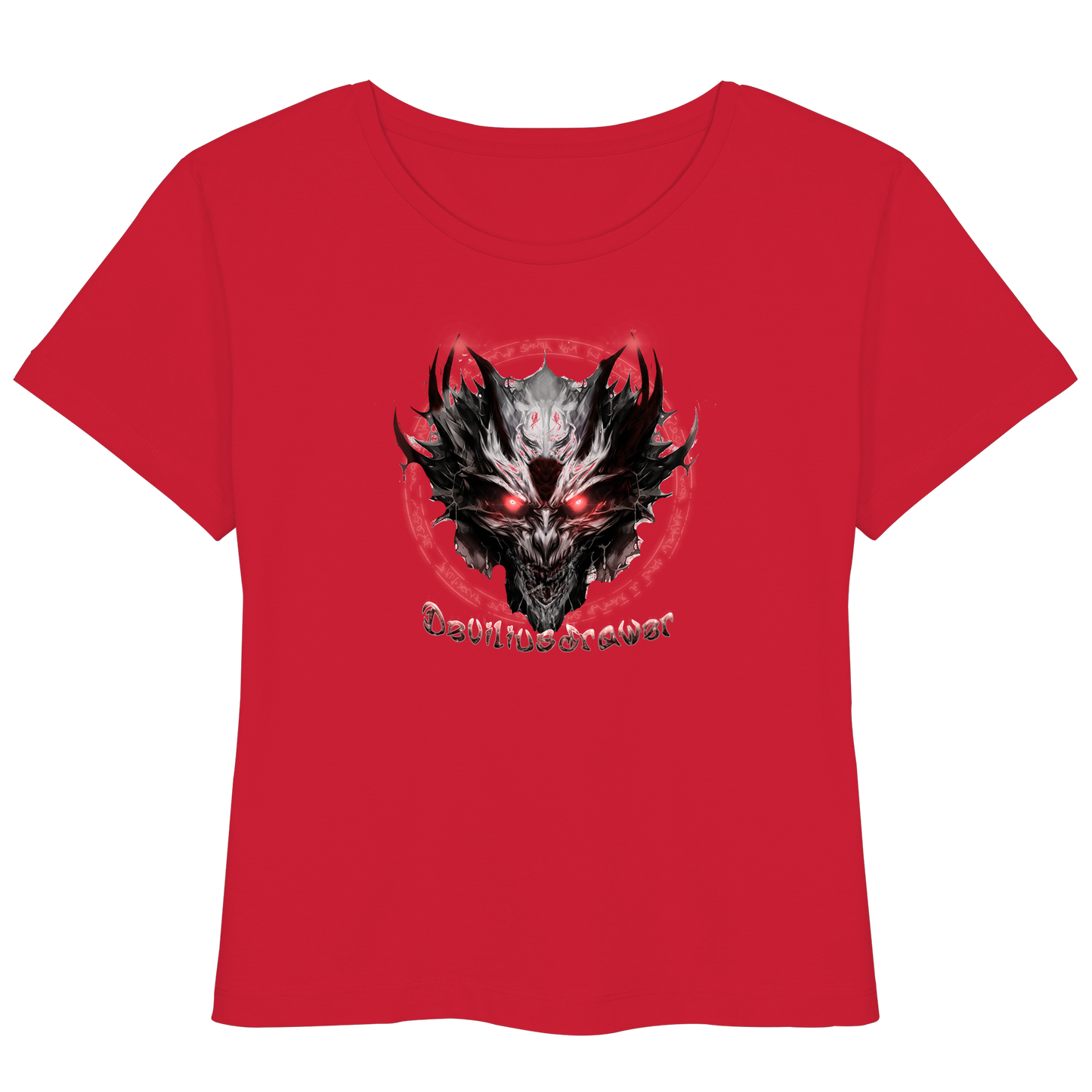 Deviliusdrawer Magic Glow Devil - Womens Organic Lightweight T-Shirt