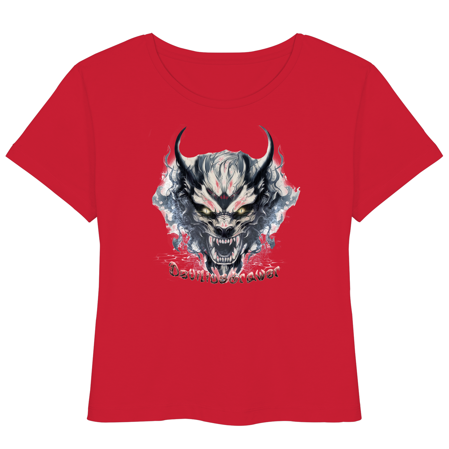Deviliusdrawer Water Demon - Womens Organic Lightweight T-Shirt