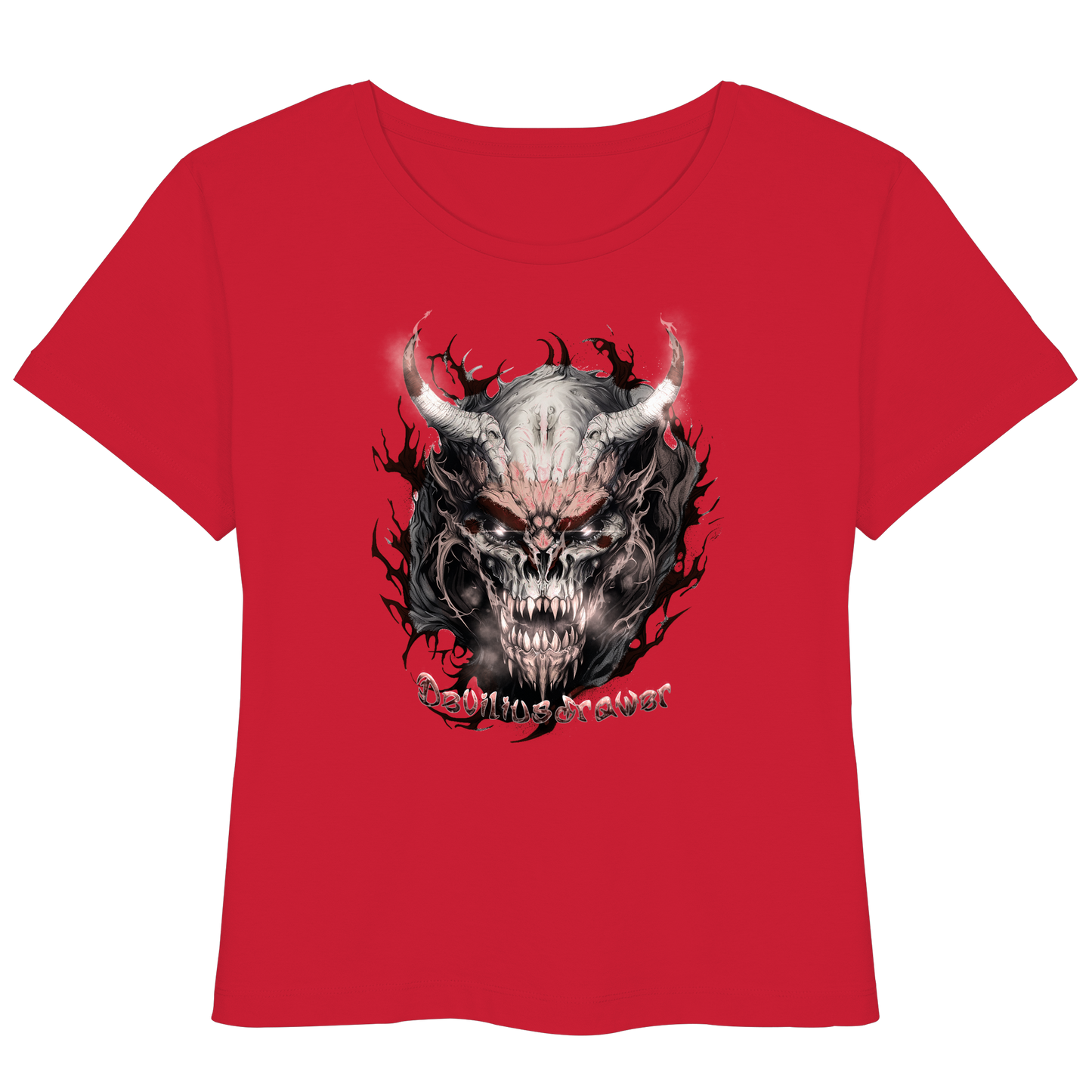 Deviliusdrawer Beast Demon - Womens Organic Lightweight T-Shirt