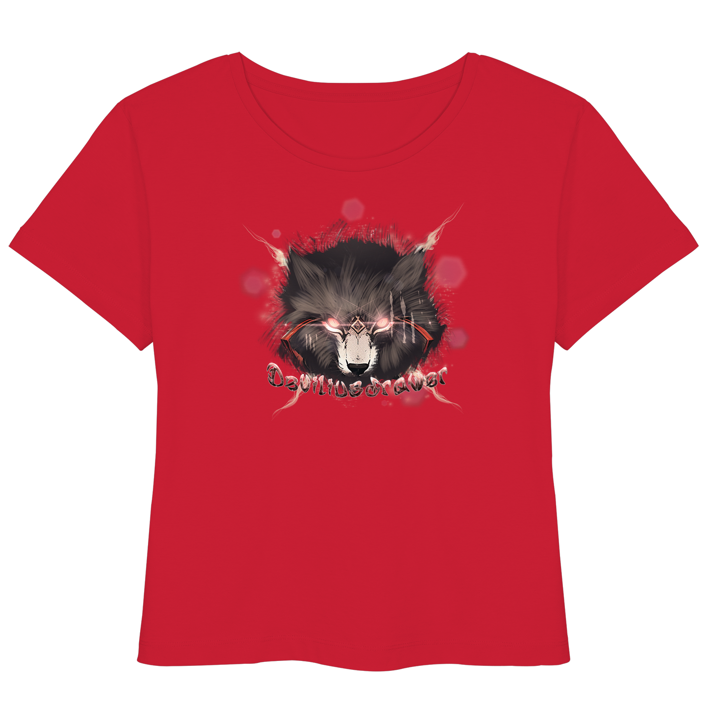 Deviliusdrawer Sparking Wolf - Womens Organic Lightweight T-Shirt