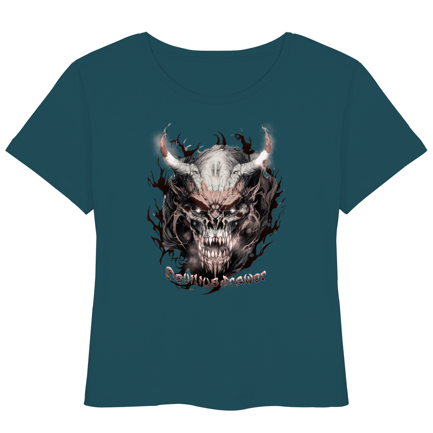 Deviliusdrawer Beast Demon - Womens Organic Lightweight T-Shirt