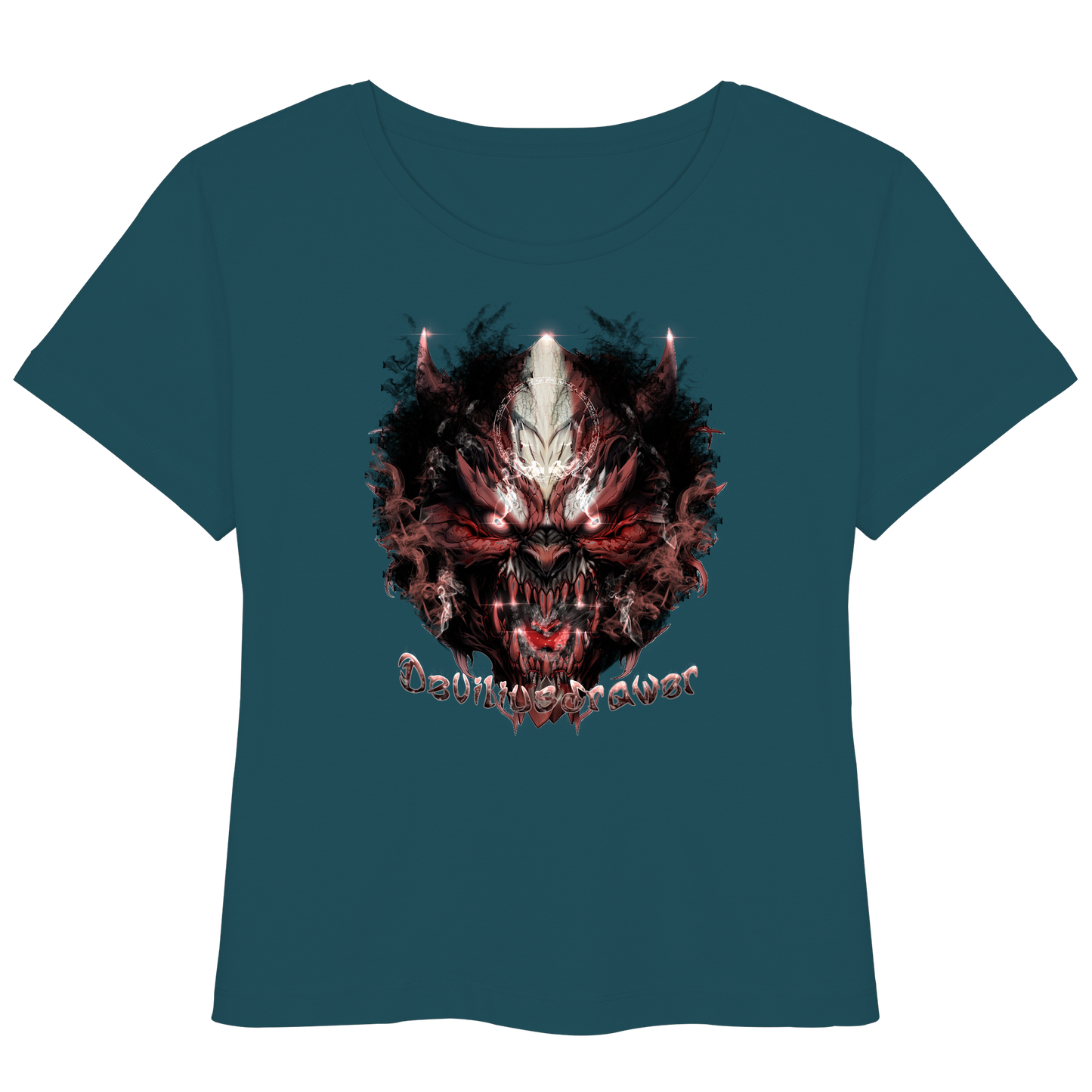 Deviliusdrawer Bloody Demon Vampire - Womens Organic Lightweight T-Shirt