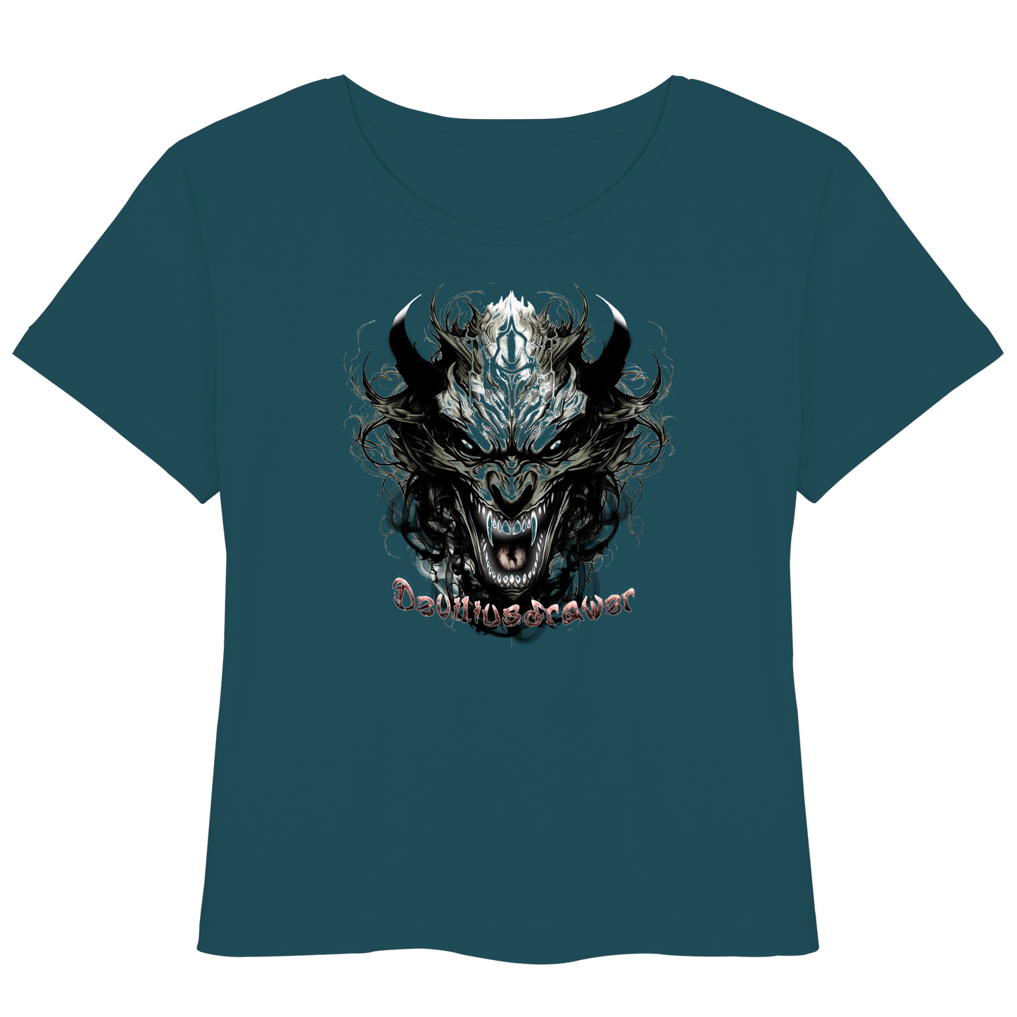 Deviliusdrawer Devil Vampire - Womens Organic Lightweight T-Shirt