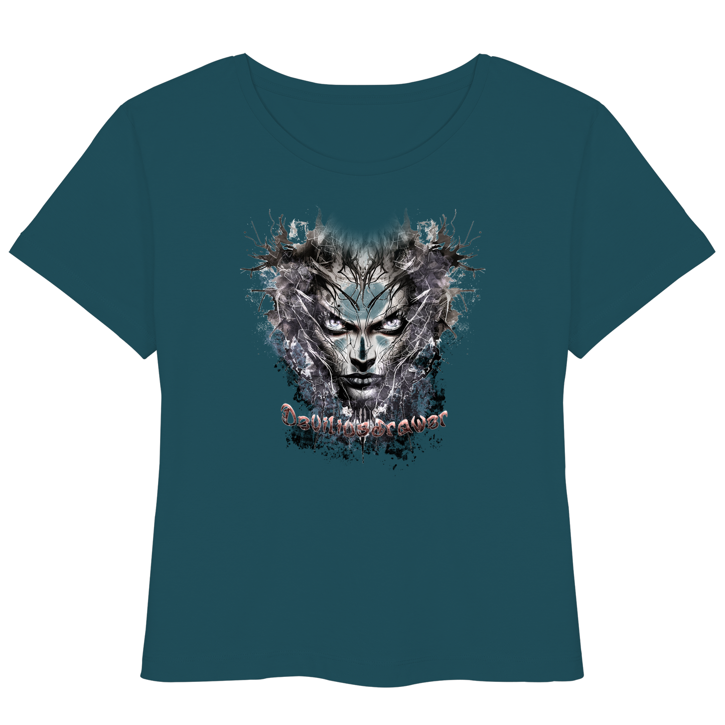 Deviliusdrawer Nature Druid - Womens Organic Lightweight T-Shirt