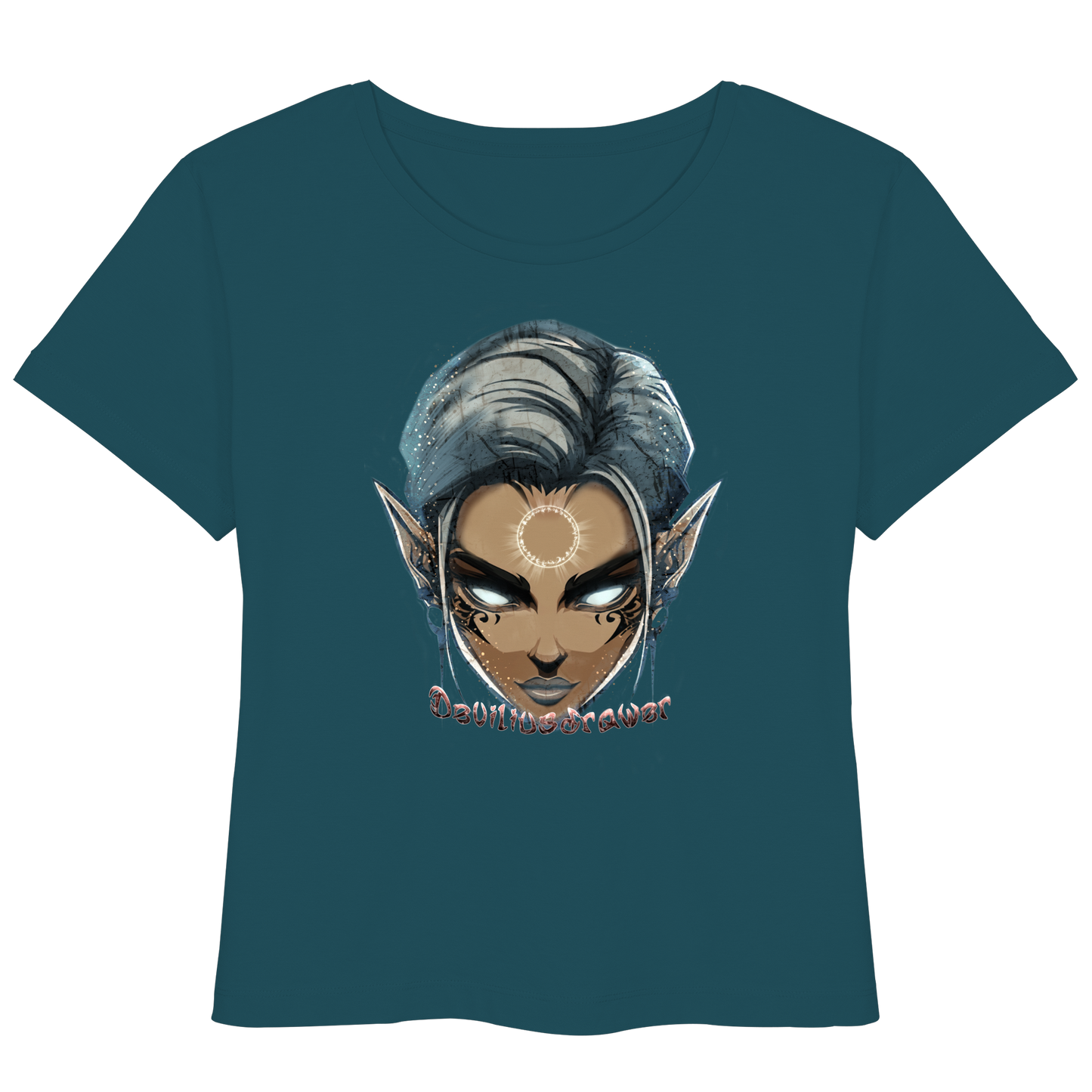 Deviliusdrawer Magician Elf - Womens Organic Lightweight T-Shirt