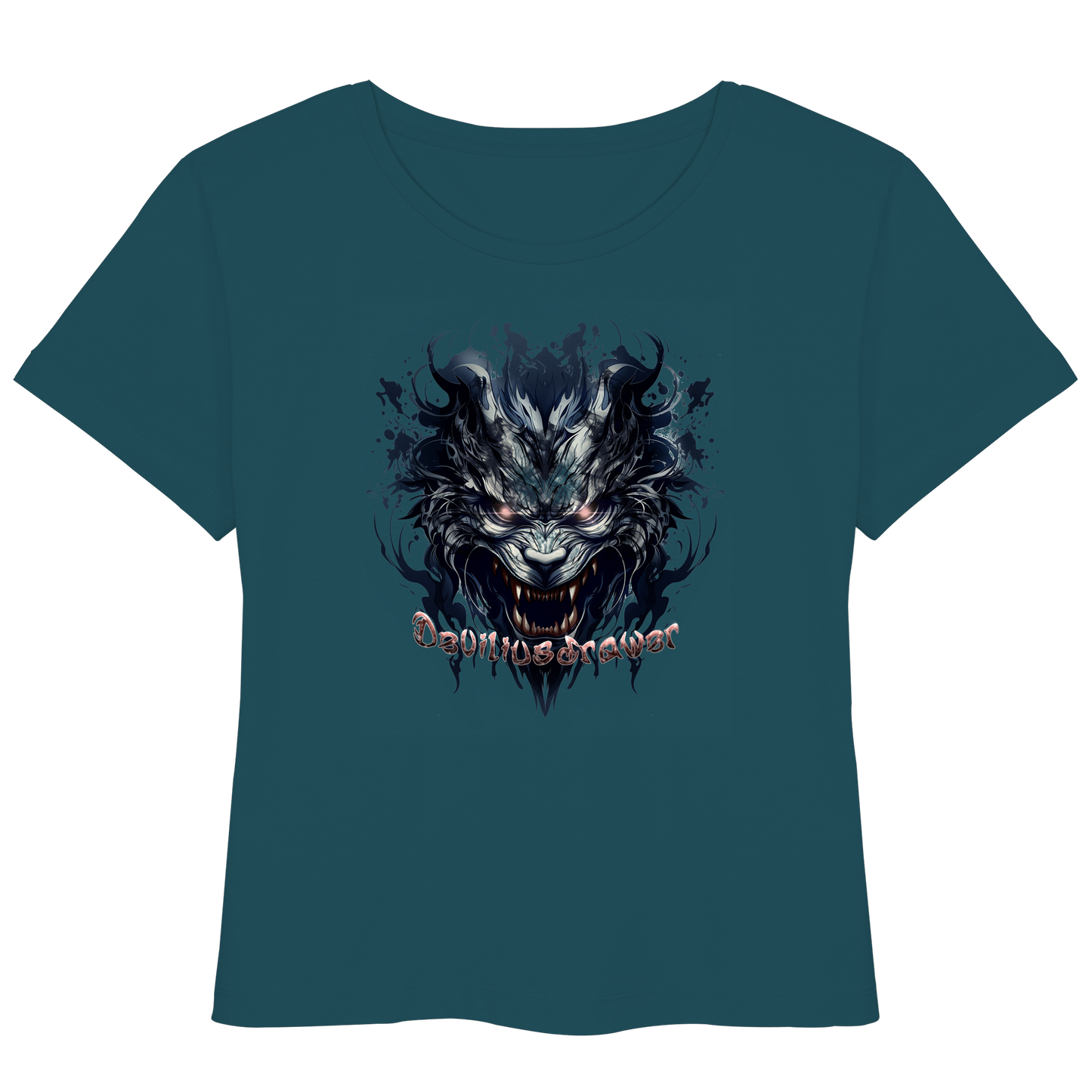 Deviliusdrawer Cruel Wolf - Womens Organic Lightweight T-Shirt