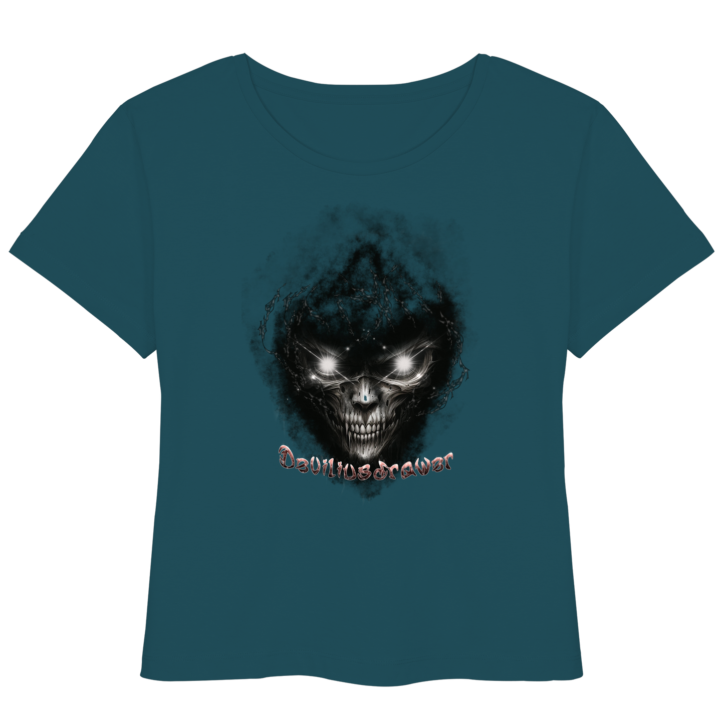 Deviliusdrawer Dark Death - Womens Organic Lightweight T-Shirt
