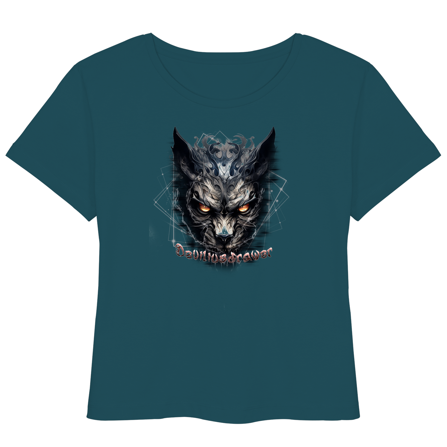 Deviliusdrawer Dark Wearwolf - Womens Organic Lightweight T-Shirt