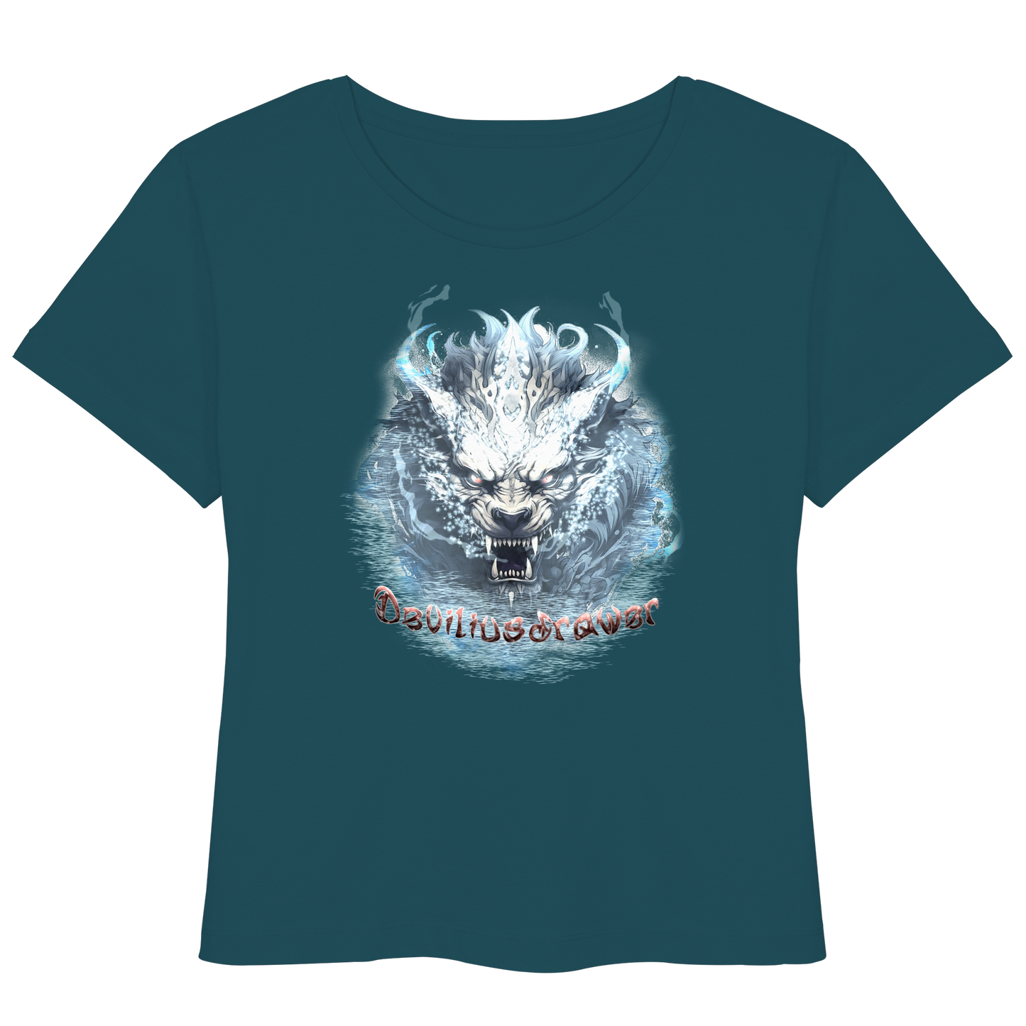 Deviliusdrawer Water Tiger - Womens Organic Lightweight T-Shirt