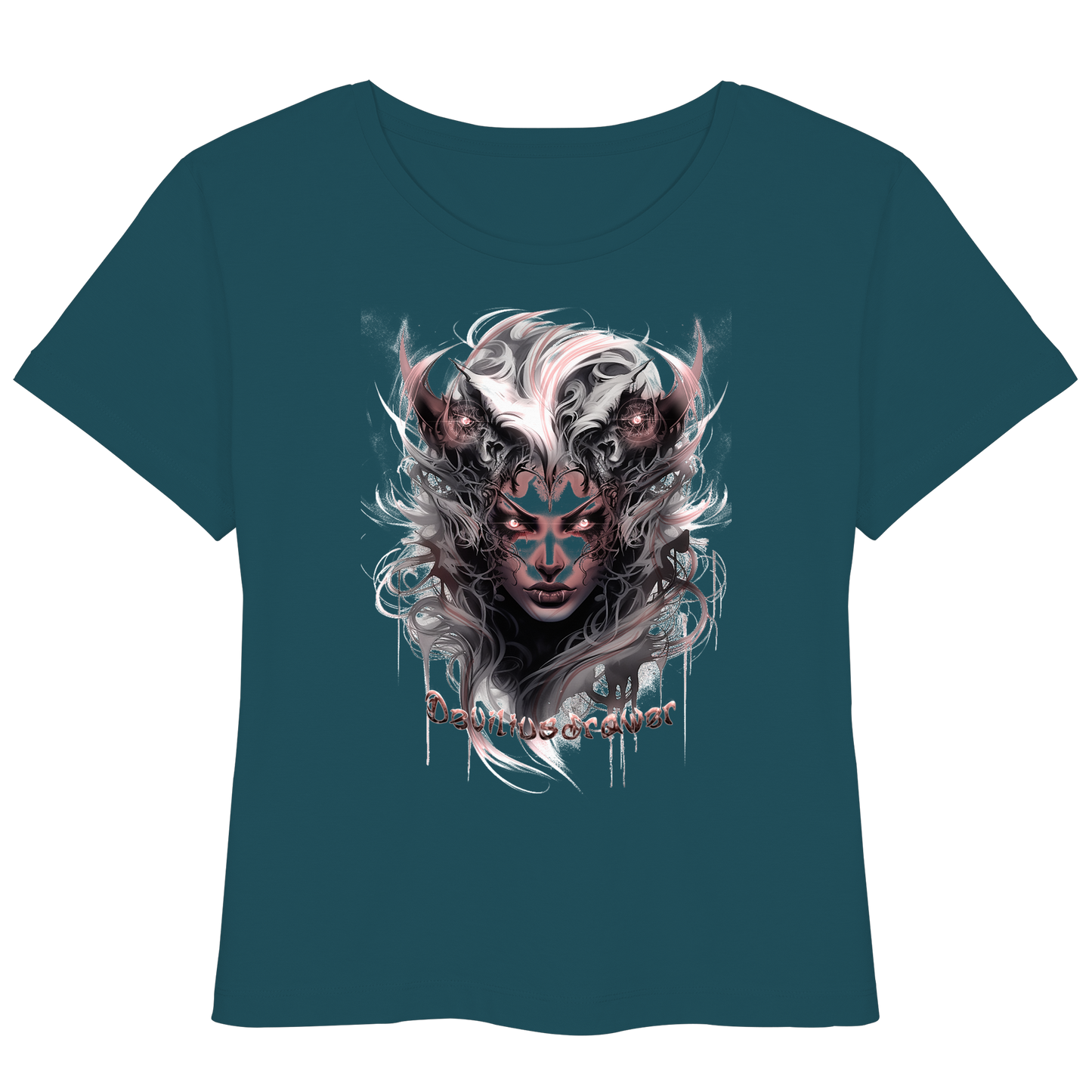 Deviliusdrawer Demonic Elf - Womens Organic Lightweight T-Shirt