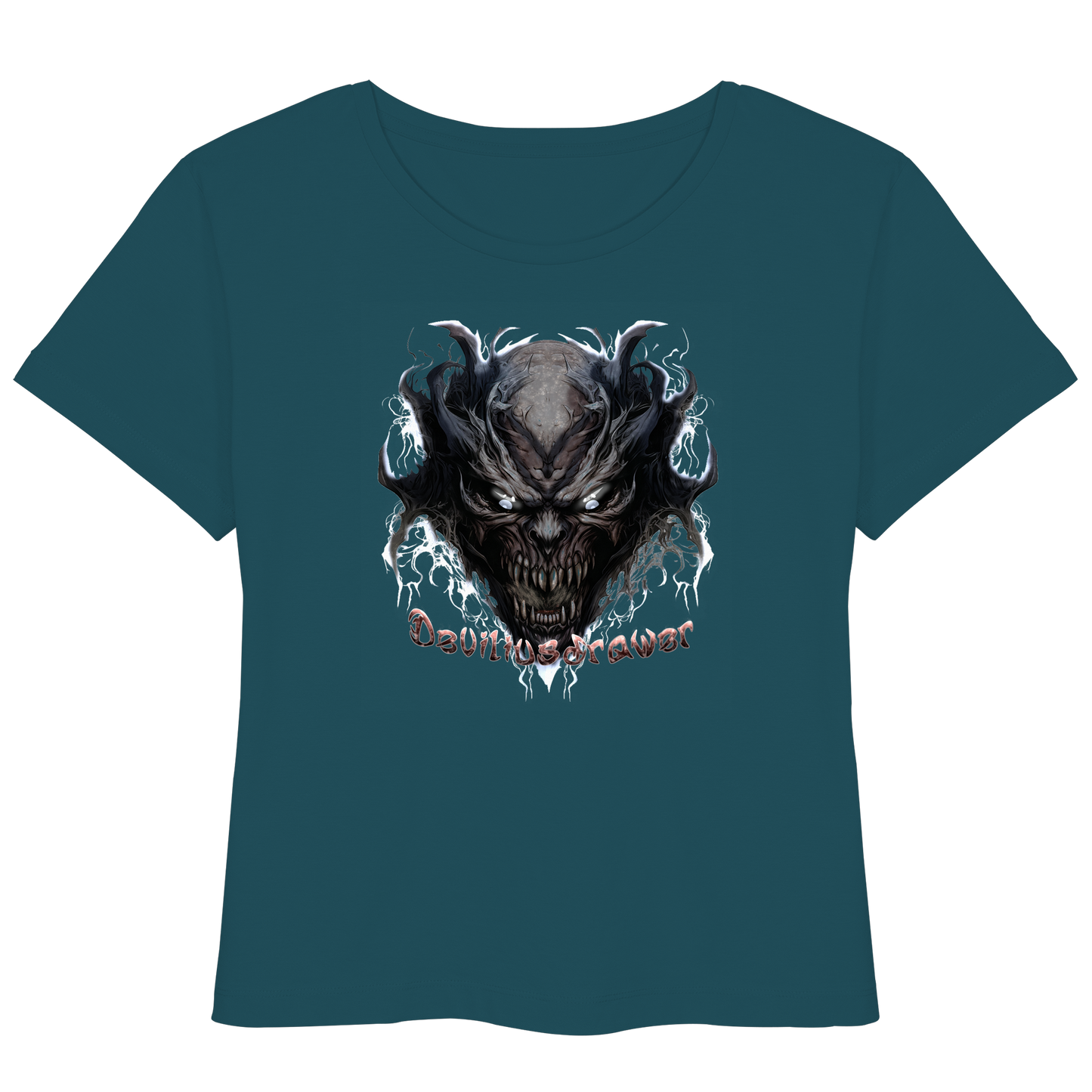 Deviliusdrawer Ice Demon - Womens Organic Lightweight T-Shirt