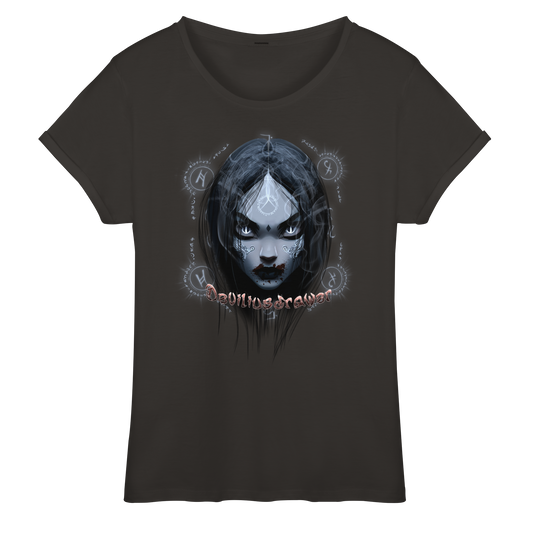 Deviliusdrawer Vampiric Elf - Womens Roll-Up T-Shirt