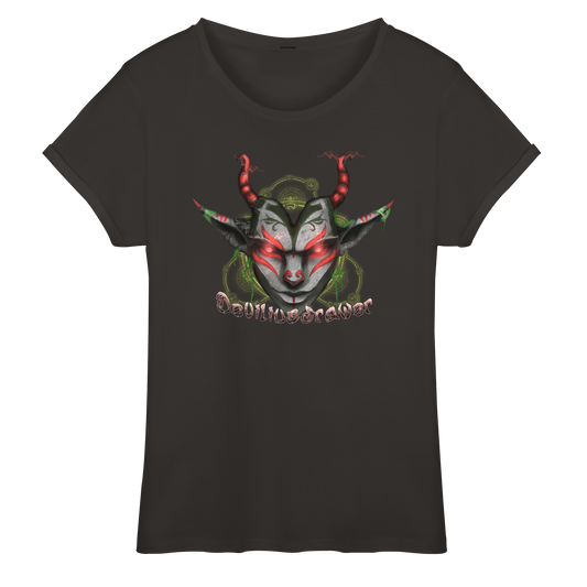 Deviliusdrawer Dark Elf - Womens Roll-Up T-Shirt