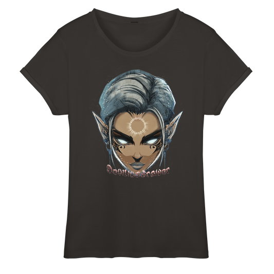 Deviliusdrawer Magician Elf - Womens Roll-Up T-Shirt