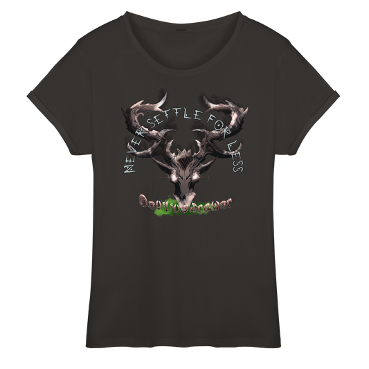 Deviliusdrawer Cruel Deer - Womens Roll-Up T-Shirt