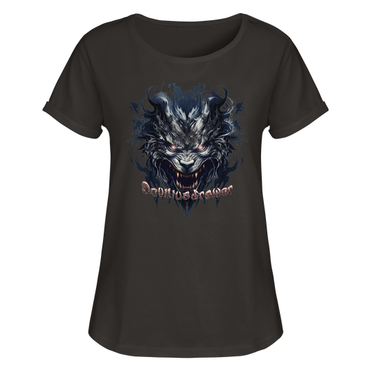 Deviliusdrawer Cruel Wolf - Womens Roll-Up T-Shirt
