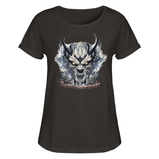 Deviliusdrawer Water Demon - Womens Roll-Up T-Shirt