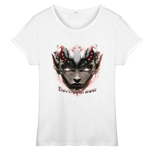 Deviliusdrawer Devils Elf - Womens Roll-Up T-Shirt