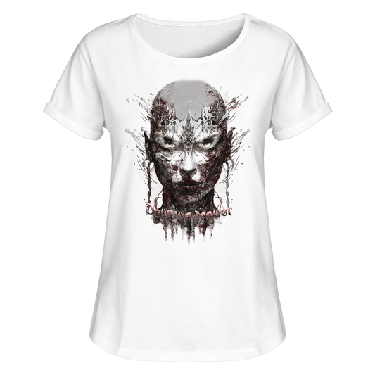 Deviliusdrawer Mechanic Girl - Womens Roll-Up T-Shirt