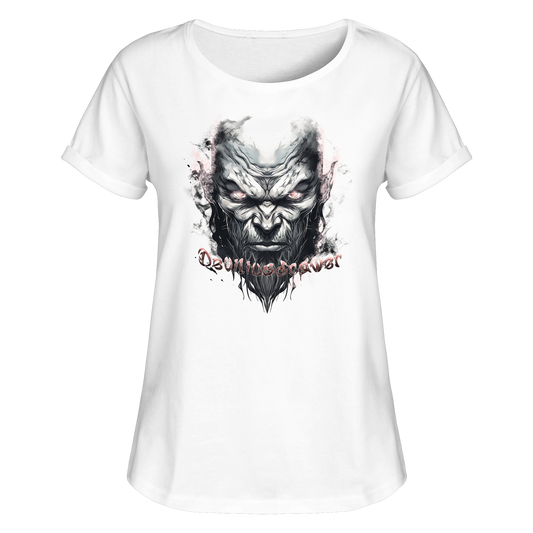 Deviliusdrawer Bad Boy - Womens Roll-Up T-Shirt