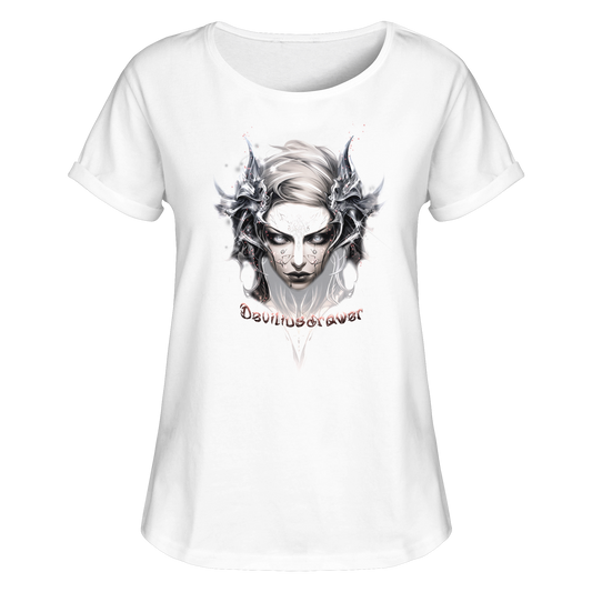 Deviliusdrawer Iron Elf - Womens Roll-Up T-Shirt