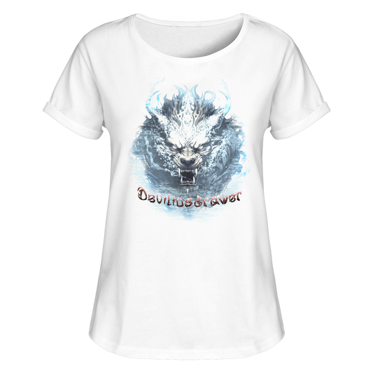 Deviliusdrawer Water Tiger - Womens Roll-Up T-Shirt