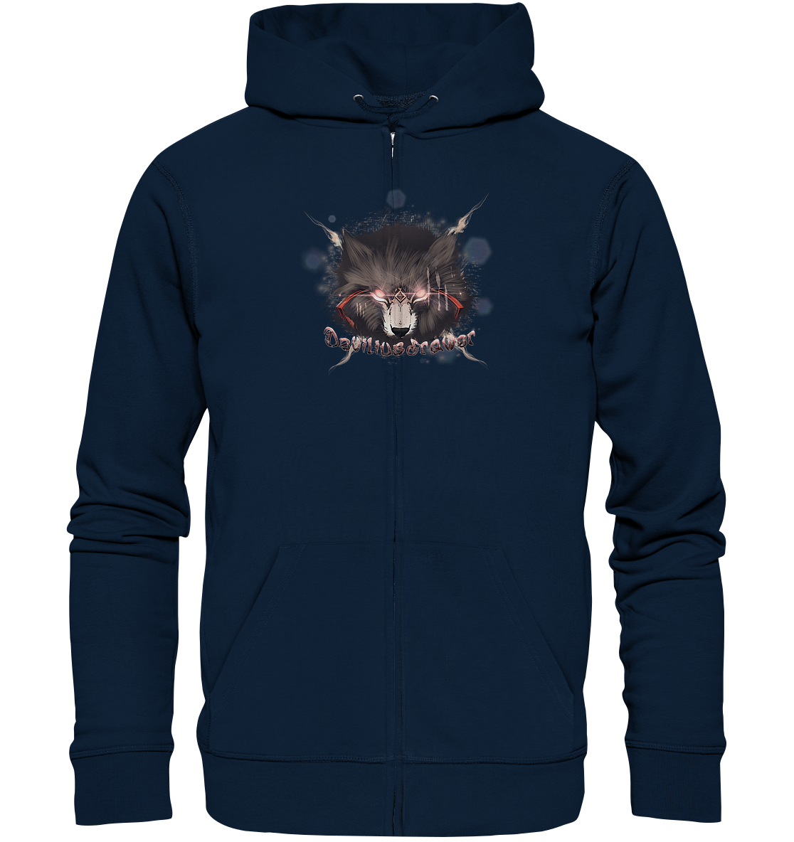 Deviliusdrawer Sparking Wolf - Zipper