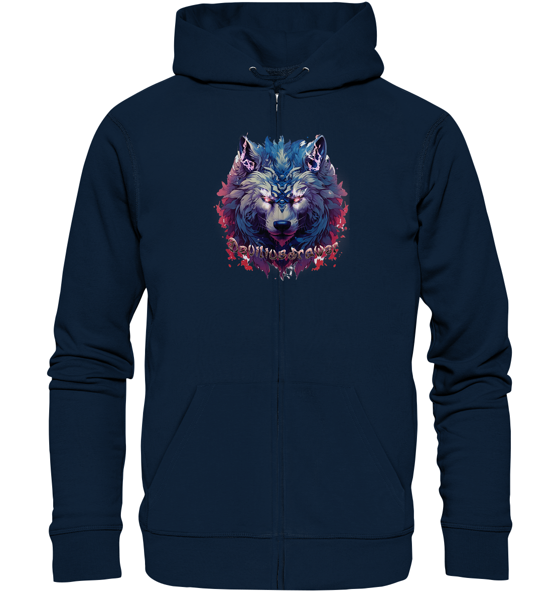 Deviliusdrawer Magic Wolf - Zipper