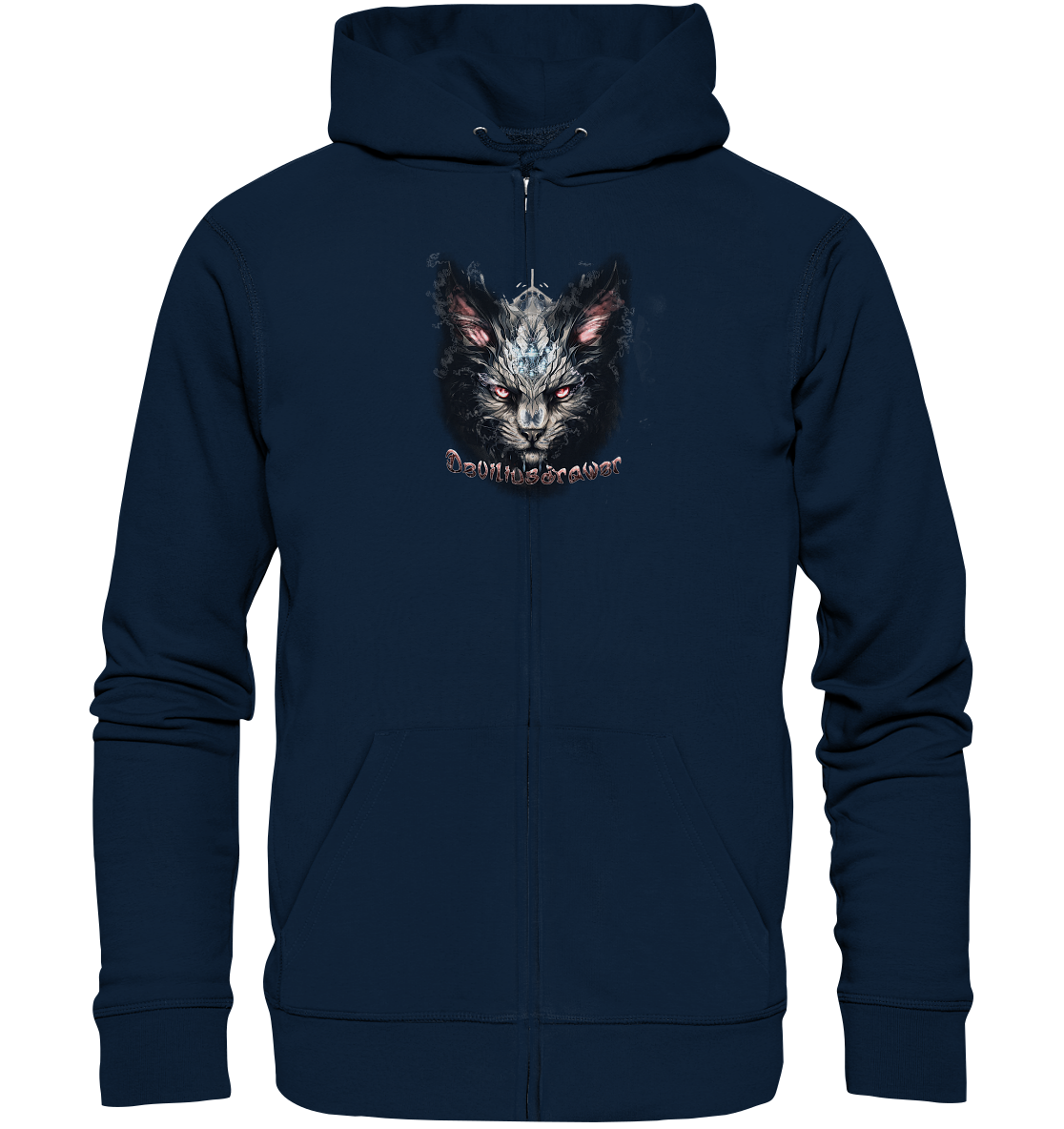 Deviliusdrawer Myshtical Redeyed Cat - Zipper