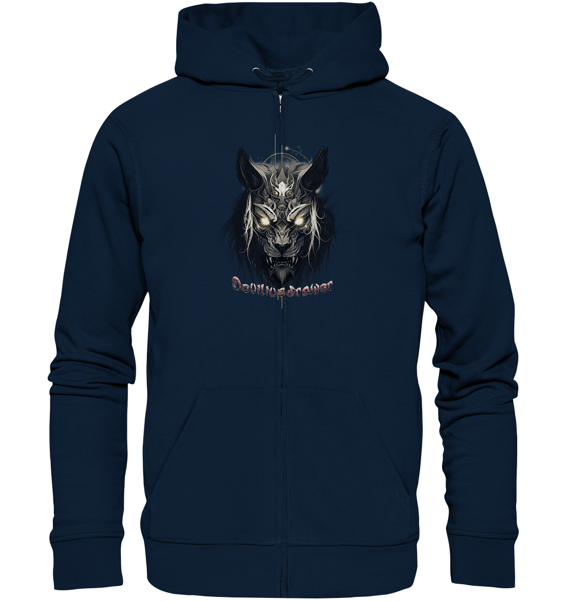 Deviliusdrawer Wolftiger - Zipper