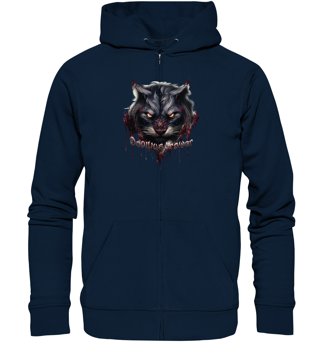 Deviliusdrawer Badass Cat - Zipper