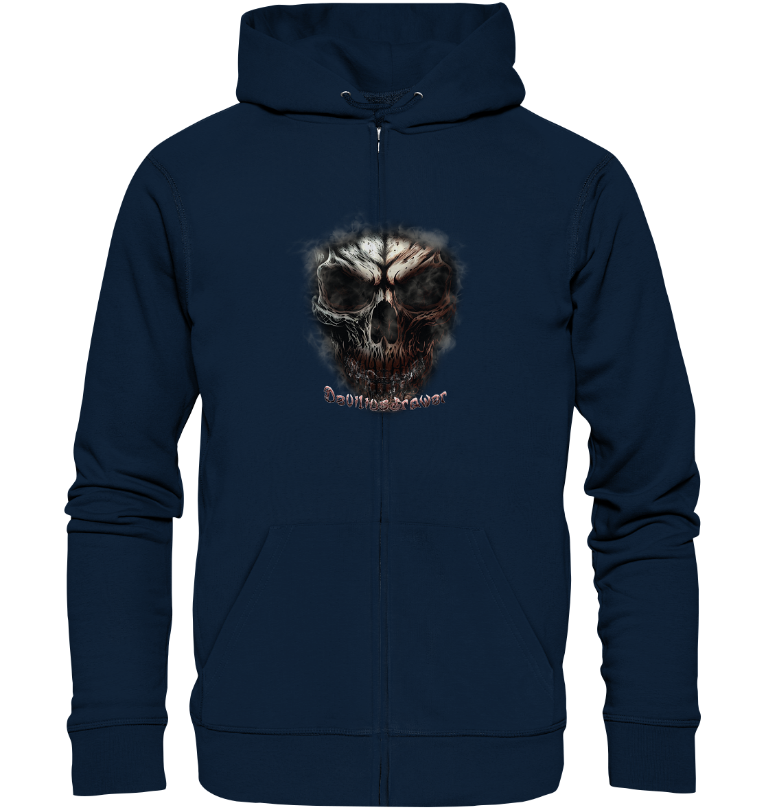 Deviliusdrawer Fire Skeleton - Zipper