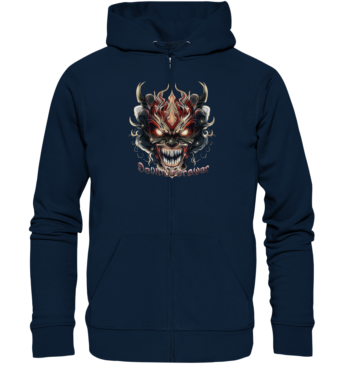 Deviliusdrawer Evil Vamp Mask - Zipper