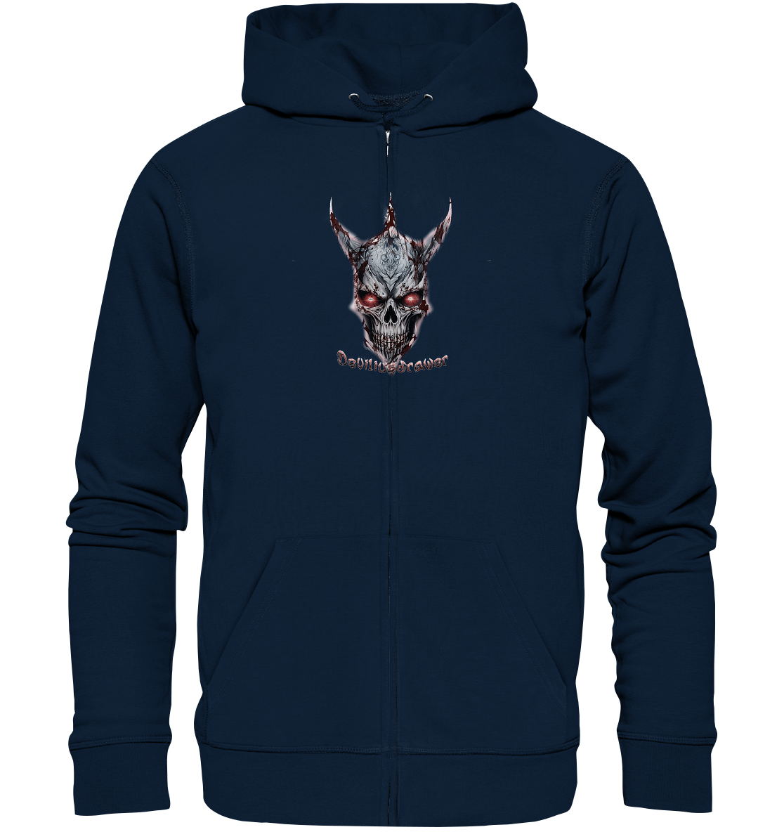 Deviliusdrawer Bloody Skeleton - Zipper
