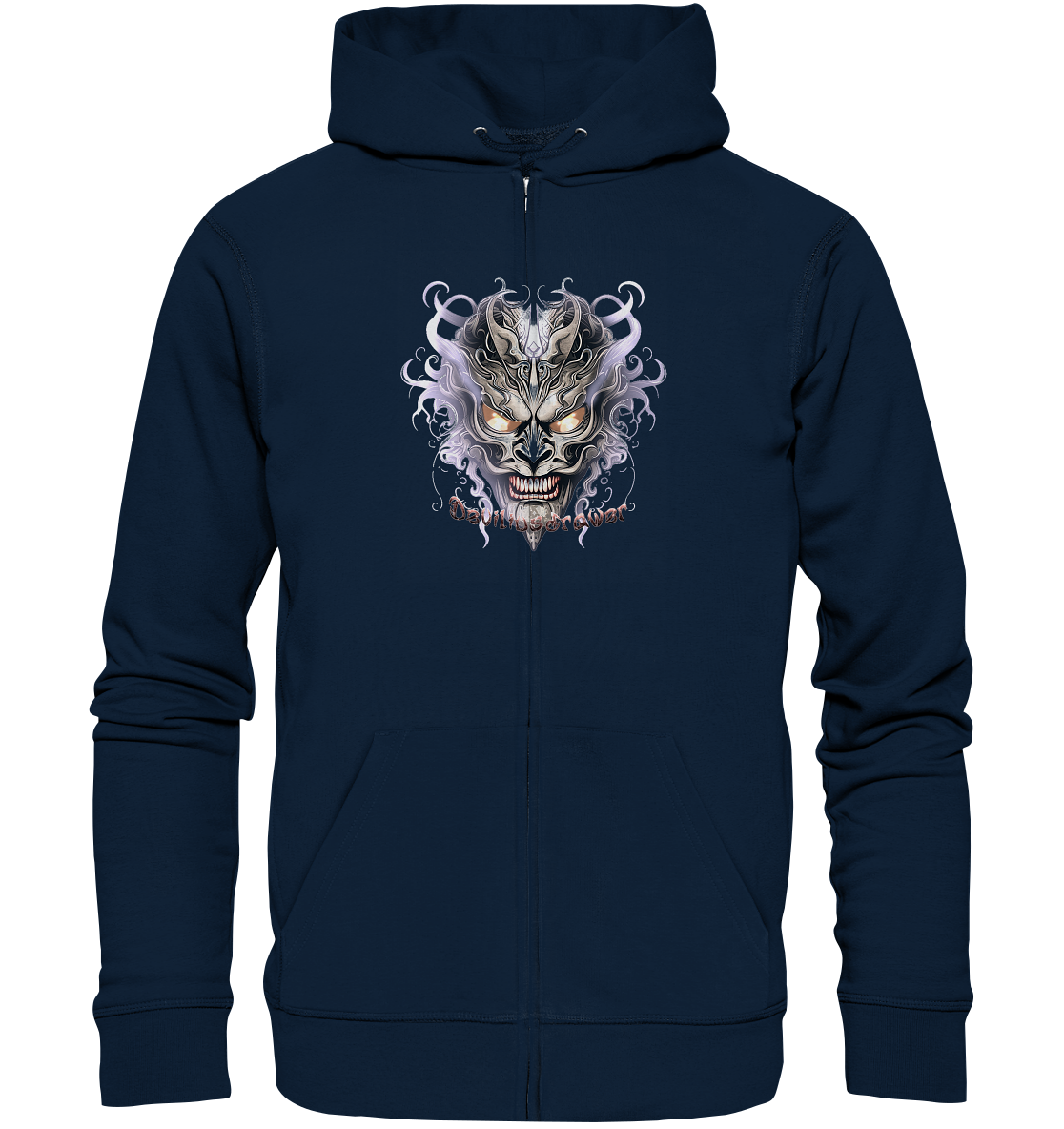 Deviliusdrawer Demon Mask Violet - Zipper