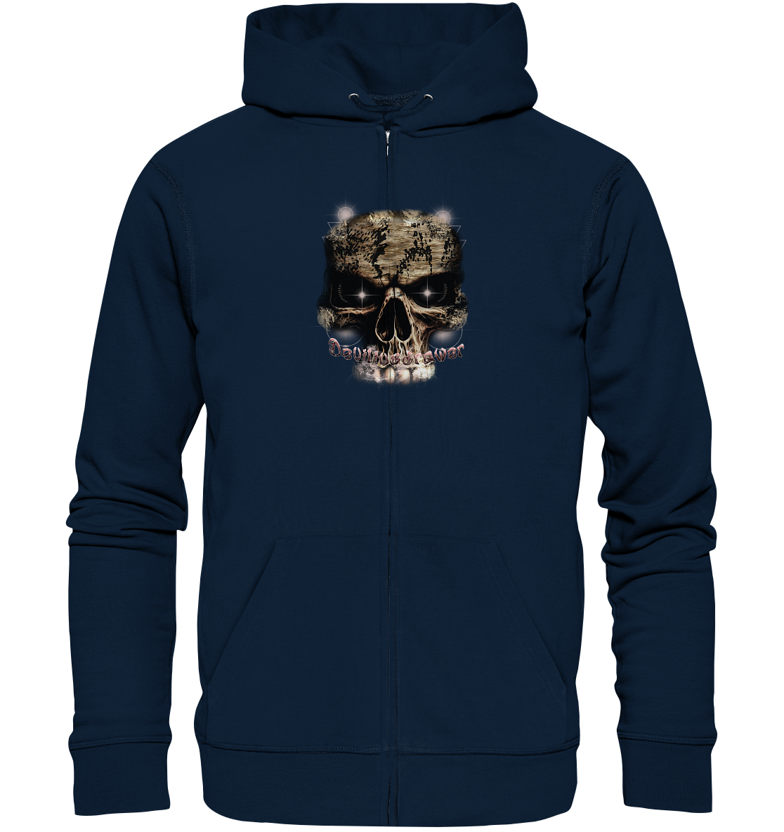 Deviliusdrawer Skeleton Eye - Zipper