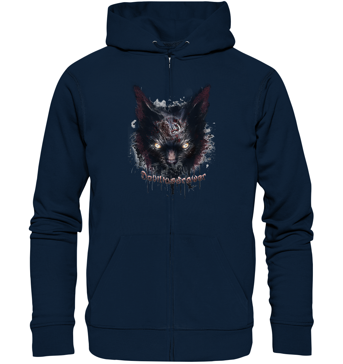 Deviliusdrawer Zombie Cat - Zipper