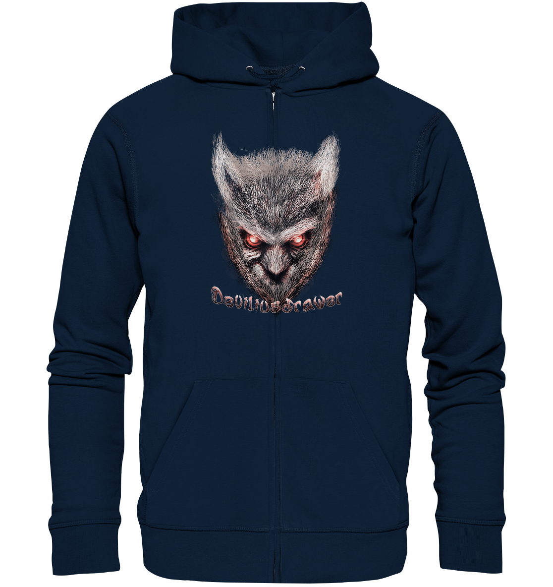 Deviliusdrawer Red Eyed Owl - Zipper