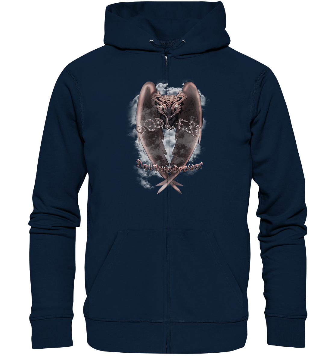 Deviliusdrawer Godless Owl - Zipper