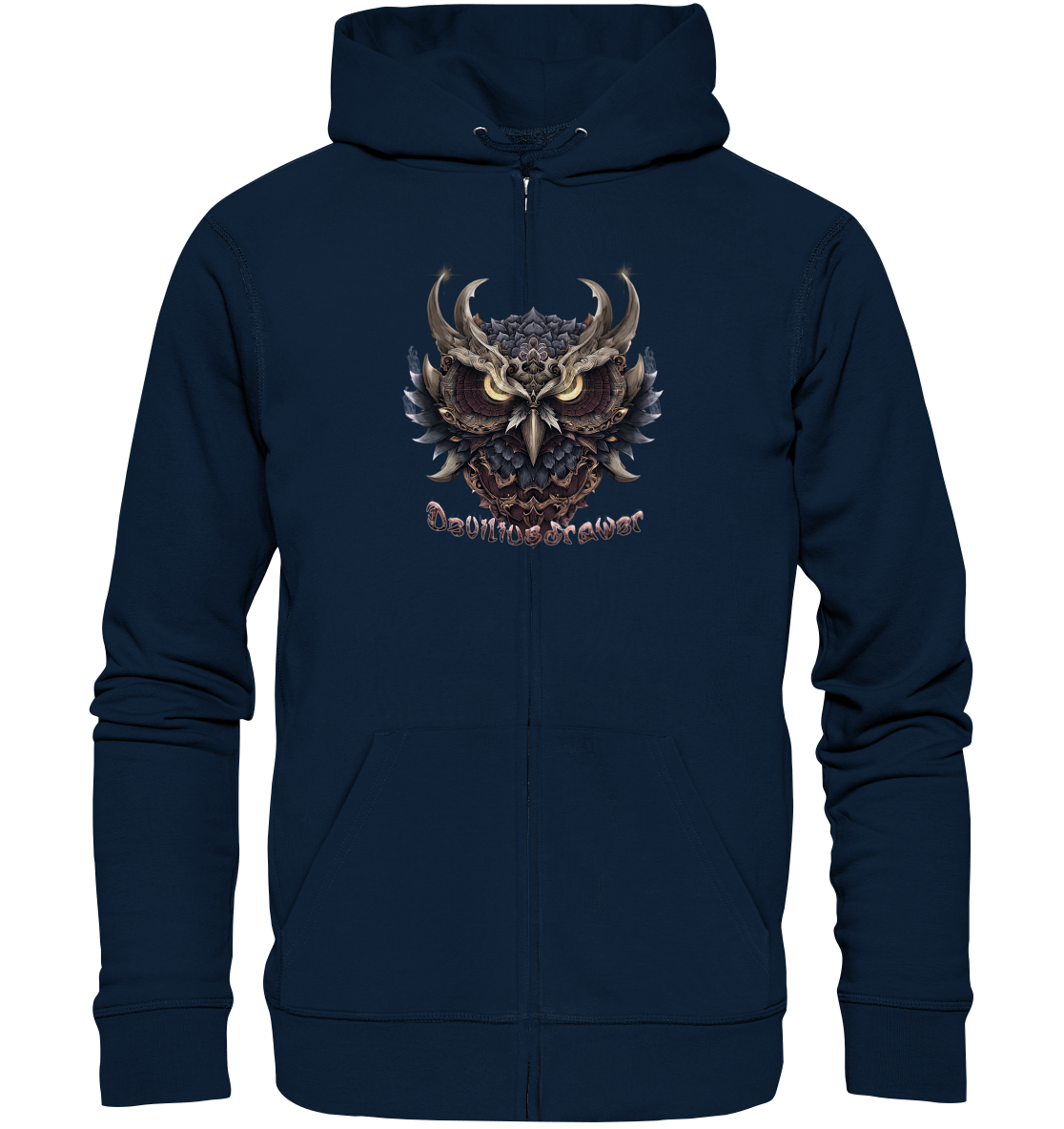 Deviliusdrawer Golden Owl - Zipper