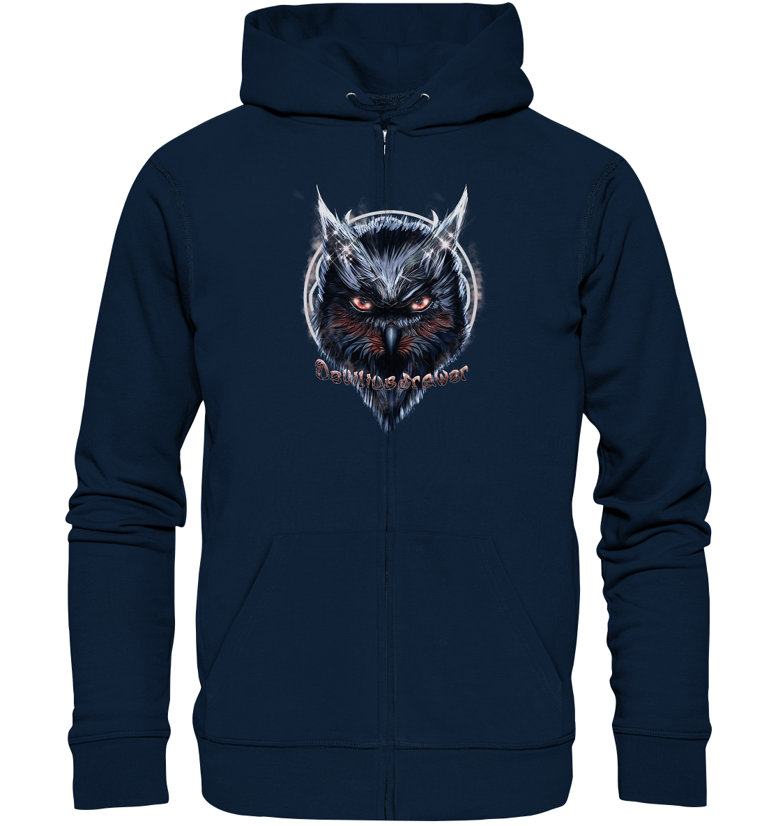Deviliusdrawer Fire Owl - Zipper