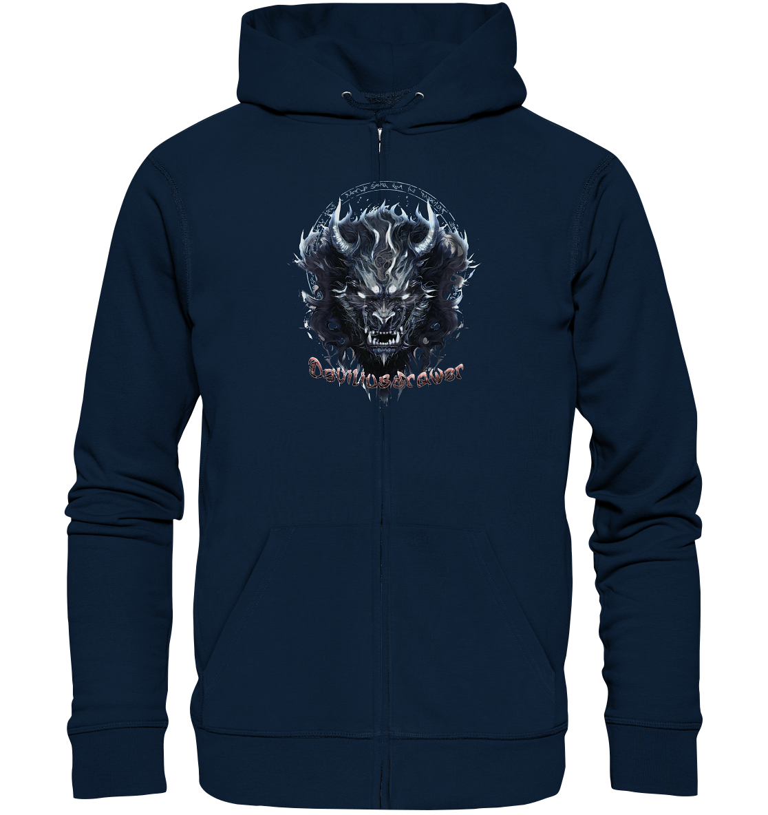 Deviliusdrawer Dark Wolf Mask - Zipper
